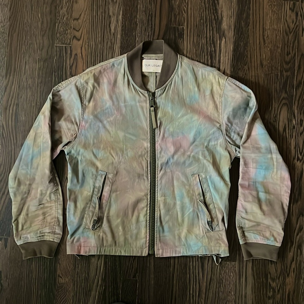 Our Legacy Tie-Dyed Stretch-Cotton Jacket
